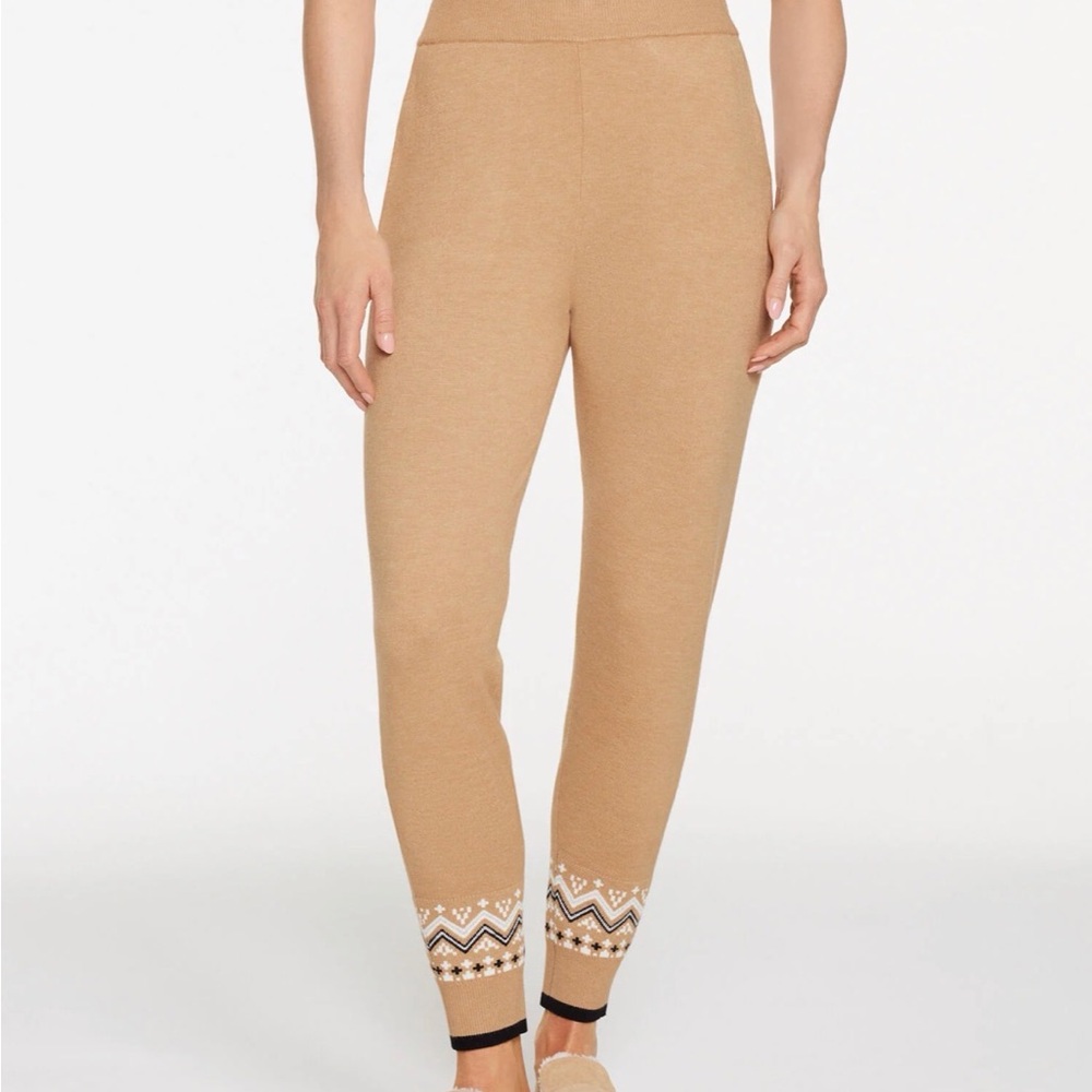 SWEATER JOGGERS - NORDIC FAIR ISLE